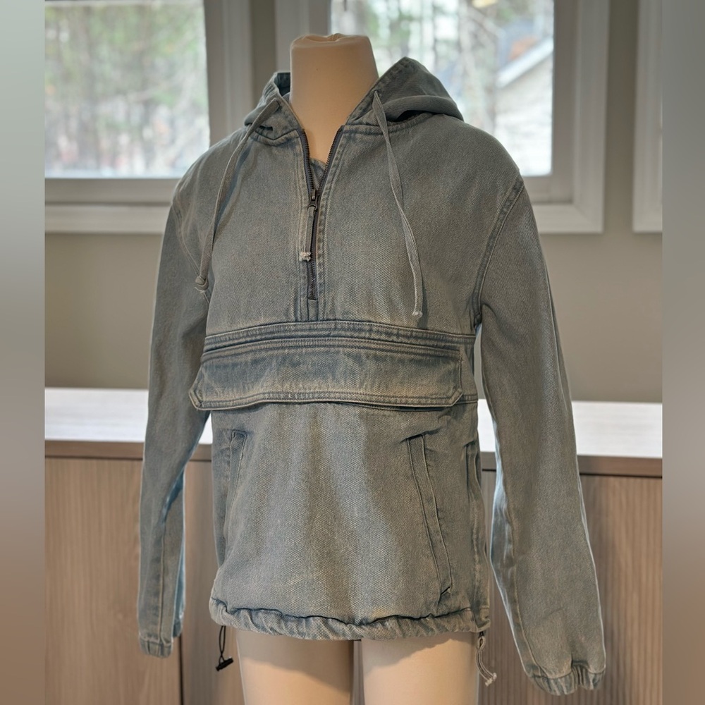 Boutique Denim Hoodie